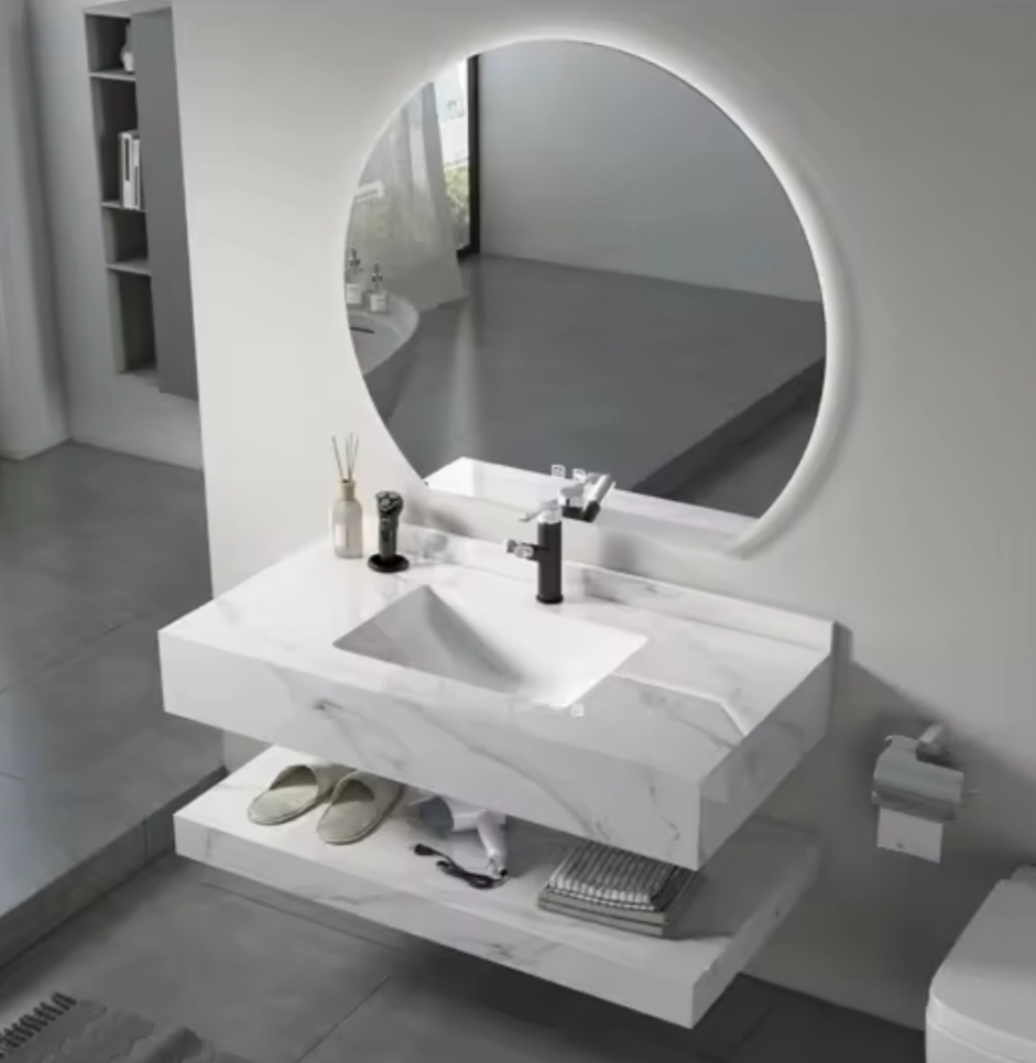 Móvel de WC Mármore