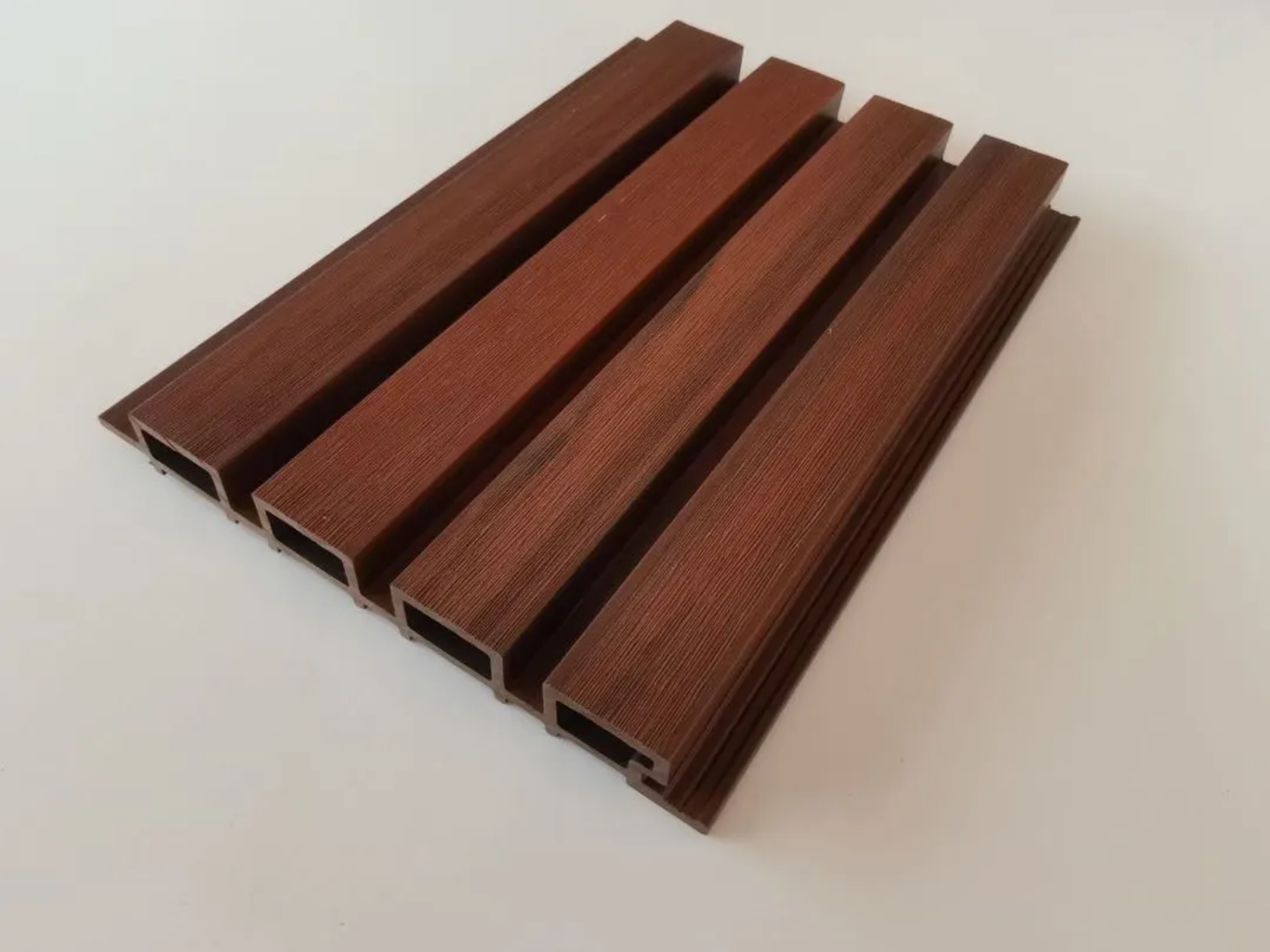 Ripado Exterior WPC Castanho Cerejeira